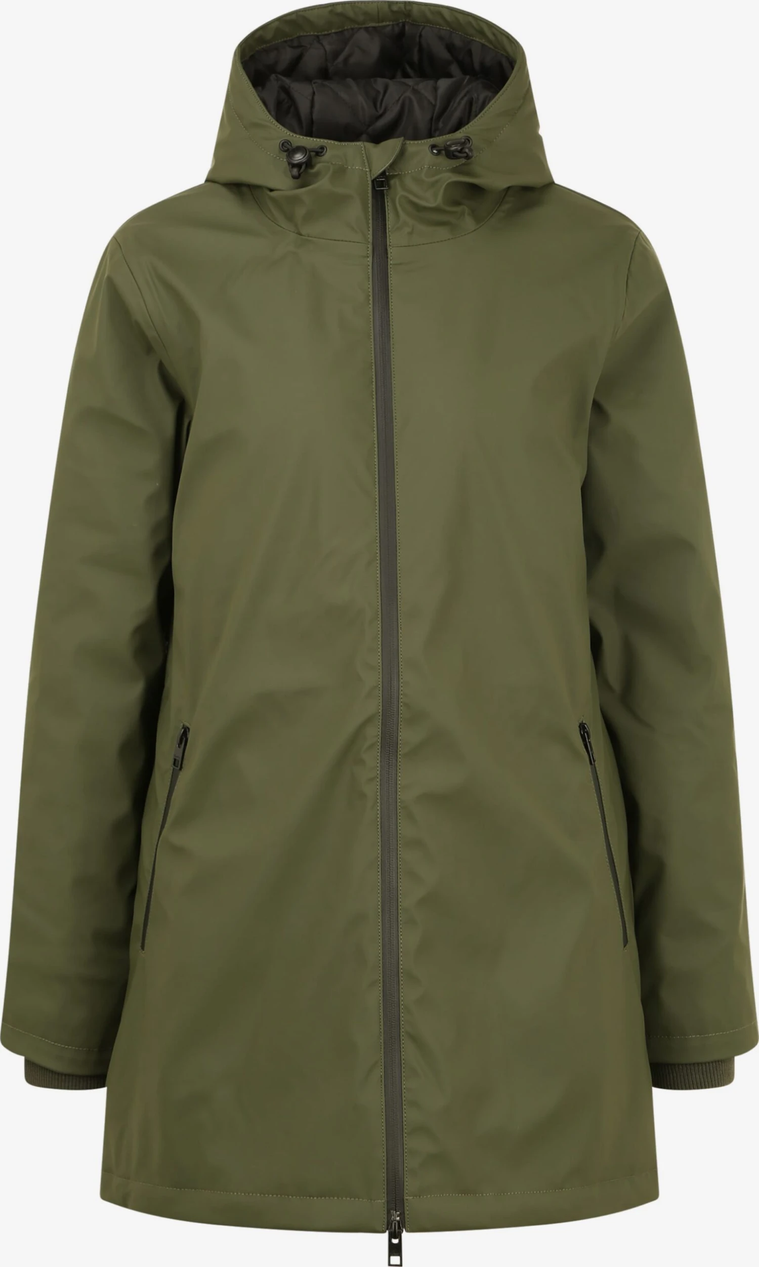 OXMO Übergangsjacken Regenjacke Janina Frauen Khaki 1 OXMO Übergangsjacken Regenjacke Janina Frauen Khaki