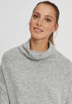 OXMO Pullover Hoodie Belma Frauen Grau -OXMO Verkaufs-Shop 227bc7cfa392d6ce20446d8186418e66