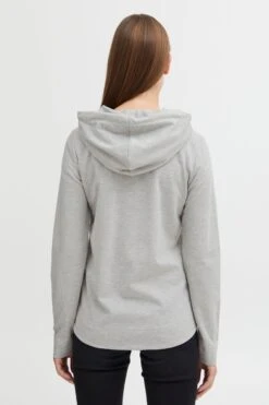 OXMO Sweatjacken Sweatshirtjacke Wanda Frauen Grau -OXMO Verkaufs-Shop 23865196e6d8ed485556d003f62a09a0