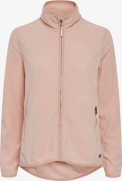 OXMO Outdoorjacken Fleecejacke Rikka Frauen Rosa