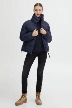 OXMO Winterjacken Winterjacke Bodila Frauen Blau 9 OXMO Winterjacken Winterjacke Bodila Frauen Blau -OXMO Verkaufs-Shop 239c12fb471572050f208a0593cbdd55