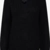 OXMO Basic Pullover Pullover Lavea Frauen Schwarz