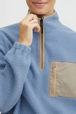 OXMO Pullover Stricktroyer Piala Frauen Blau -OXMO Verkaufs-Shop 25647fe33d37b16175ed4065e0866c8f