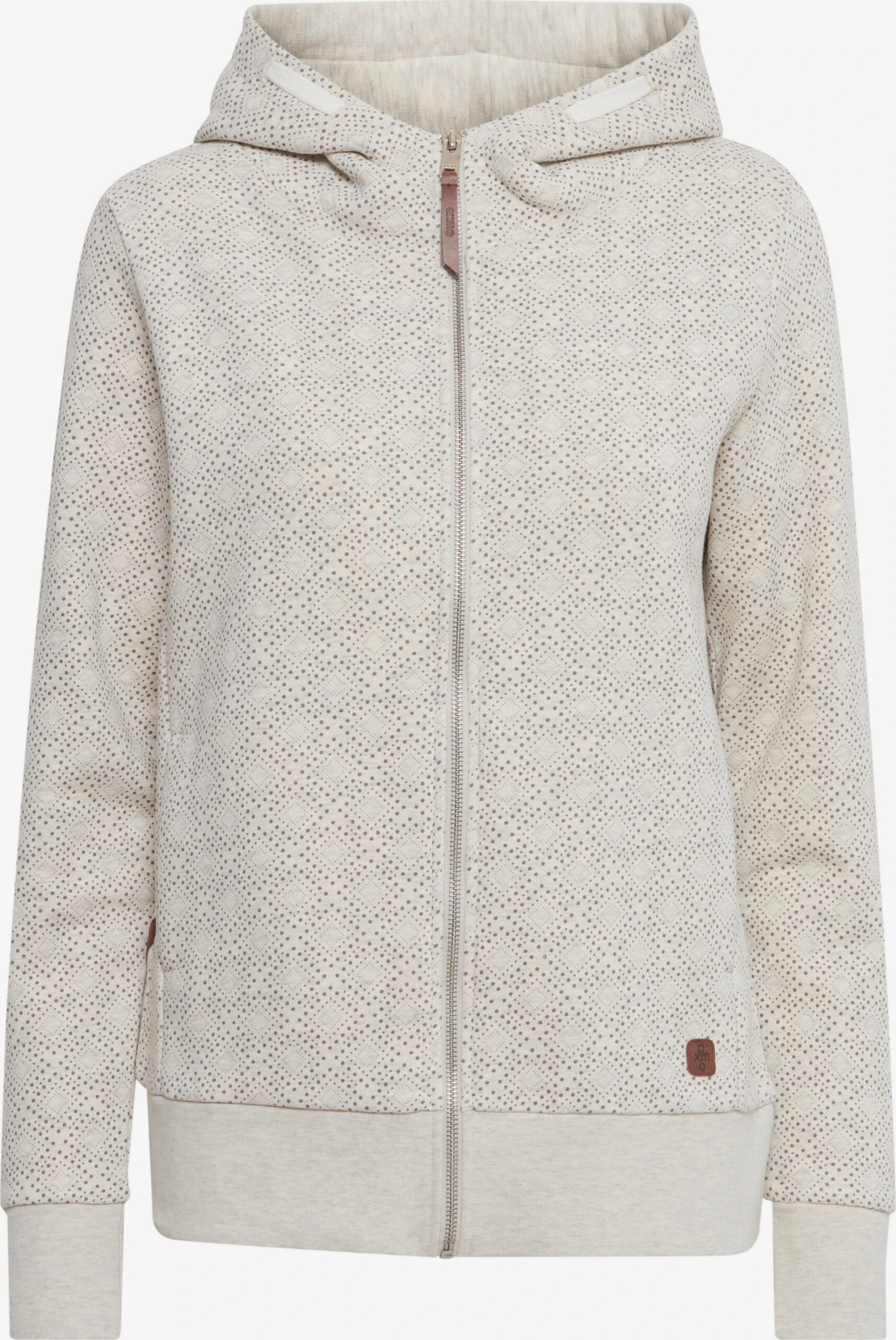 OXMO Sweatjacken Kapuzensweatjacke VENDELA Frauen Hellgrau 1 OXMO Sweatjacken Kapuzensweatjacke VENDELA Frauen Hellgrau