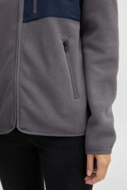 OXMO Sweatjacken Sweatshirtjacke Nymfe Frauen Grau -OXMO Verkaufs-Shop 27446d3902973e59a1cd9fbb677e5592