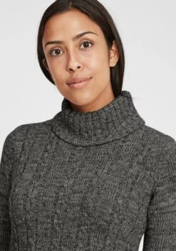 OXMO Rollkragenpullover Pullover Philipa Frauen Anthrazit 10 OXMO Rollkragenpullover Pullover Philipa Frauen Anthrazit -OXMO Verkaufs-Shop 2770ee59e85b937e777be06c19ab1968