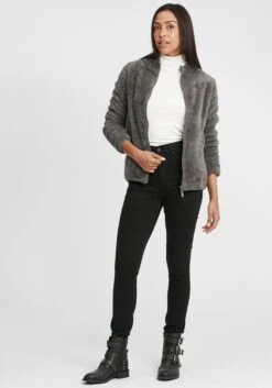 OXMO Sweatjacken Sweatjacke Telsa Frauen Grau 8 OXMO Sweatjacken Sweatjacke Telsa Frauen Grau -OXMO Verkaufs-Shop 27aa686909c5c790e91c43a8dec9b655