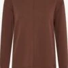 OXMO Pullover Sweatshirt Pea Frauen Braun