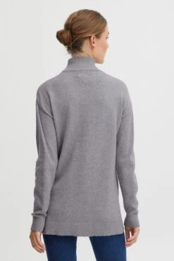 OXMO Pullover Strickpullover Ratina Frauen Graumeliert -OXMO Verkaufs-Shop 2b71197530520d4bdfa76396a8e37552