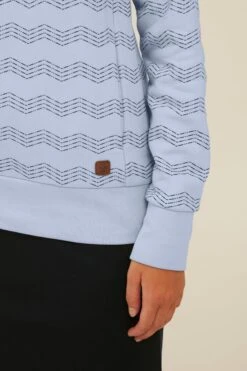 OXMO Sweatshirts Sweatshirt VERNITA Frauen Hellblau -OXMO Verkaufs-Shop 2c3b256895c6c9d2717c3c05741b5ac5