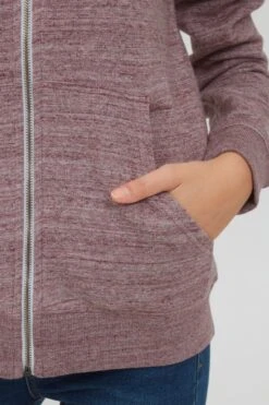 OXMO Sweatjacken Kapuzensweatjacke HELNA Frauen Braunmeliert -OXMO Verkaufs-Shop 2c916549c243282d6113efb63ef5ac54