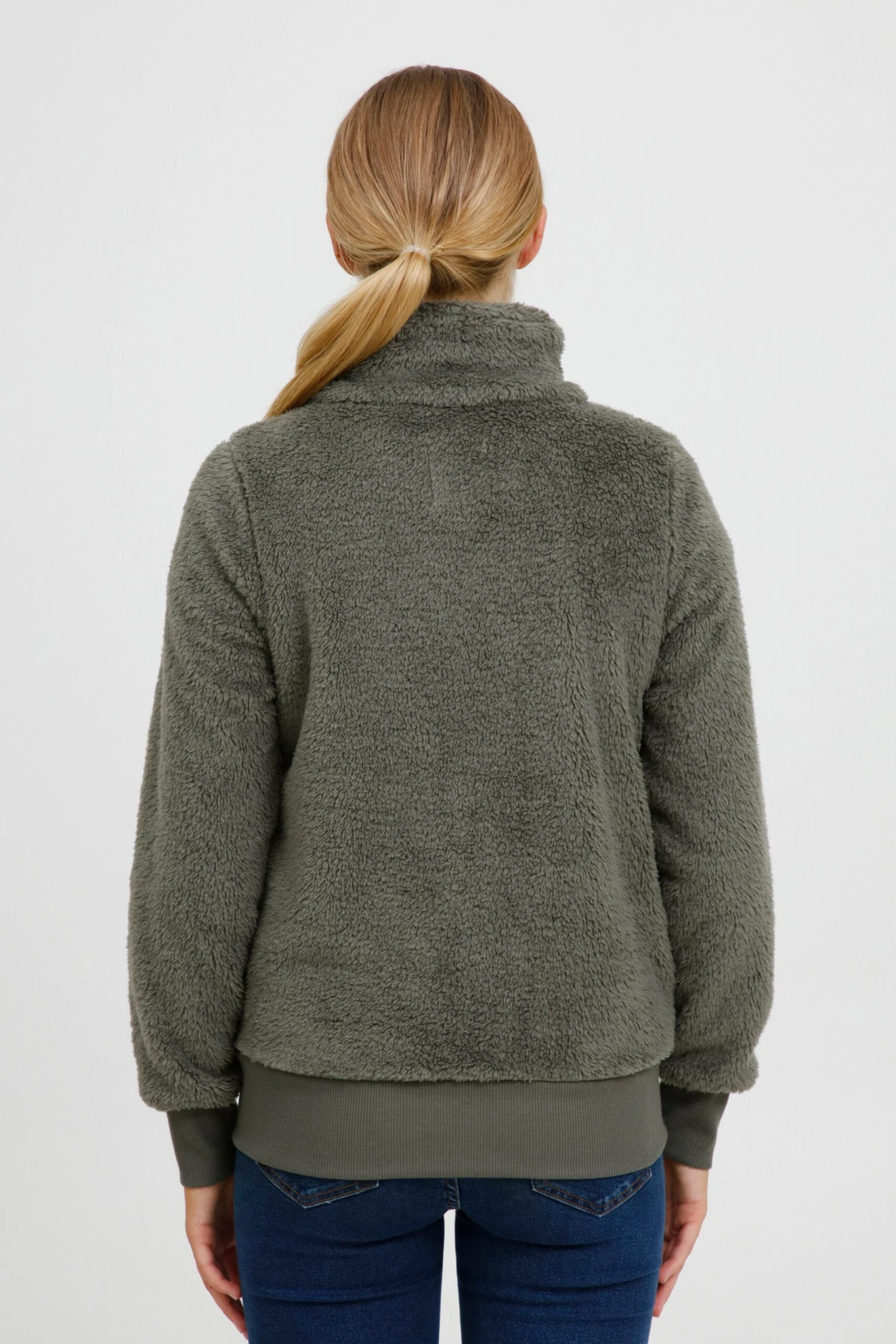 OXMO Übergangsjacken Bomberjacke Anneka Frauen Grau 4 OXMO Übergangsjacken Bomberjacke Anneka Frauen Grau – Bild 4