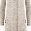 OXMO Strickjacken Strickjacke Philetta Frauen Beige