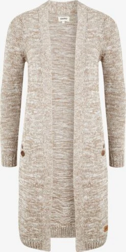 OXMO Strickjacken Strickjacke Philetta Frauen Beige