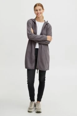 OXMO Übergangsjacken Fleecejacke Fine Frauen Grau 10 OXMO Übergangsjacken Fleecejacke Fine Frauen Grau -OXMO Verkaufs-Shop 31809b2db47a9974e4f9a7937b920991