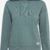 OXMO Pullover Kapuzenpullover Greta Frauen Grün