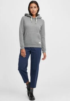 OXMO Kapuzenpullover Hoodie Binna Frauen Grau -OXMO Verkaufs-Shop 32c0f337bed96da08b4c076ccaf3ce77