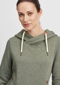 OXMO Hoodies Hoodie Vicky Frauen Grün / Khaki -OXMO Verkaufs-Shop 3323958df14b9a0d8b2ea801ca6e3cce