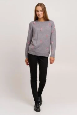 OXMO Pullover Strickpullover Christel Frauen Graumeliert 8 OXMO Pullover Strickpullover Christel Frauen Graumeliert -OXMO Verkaufs-Shop 33b6607a64e8d885caa33c8a4751471d