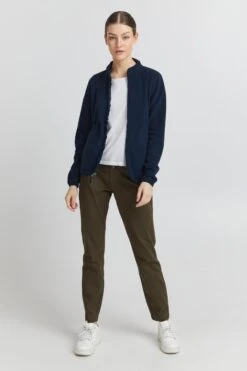 OXMO Outdoorjacken Fleecejacke Rikka Frauen Dunkelblau 8 OXMO Outdoorjacken Fleecejacke Rikka Frauen Dunkelblau -OXMO Verkaufs-Shop 3677d74cb1a255f2f843ab1c3f89e3ef