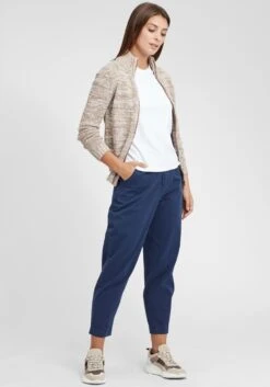 OXMO Strickjacken Strickjacke Phenix Frauen Beige -OXMO Verkaufs-Shop 36a71831346076b1c41b59108c7c7020