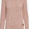 OXMO Basic Pullover Strickpullover Phia Frauen Rosa