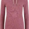 OXMO Longpullover Hoodie Vilma Frauen Rot
