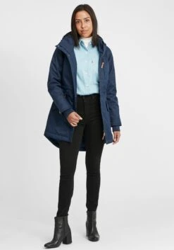 OXMO Übergangsjacken Parka Bella Frauen Blau 8 OXMO Übergangsjacken Parka Bella Frauen Blau -OXMO Verkaufs-Shop 37896df6b8af2e01e90d1cd28ccd502d