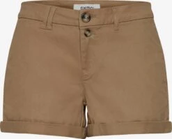 OXMO Shorts Regular Chinoshorts Piera Frauen Beige