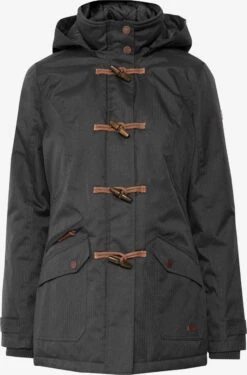 OXMO Winterjacken Parka BROOKE Frauen Dunkelgrau