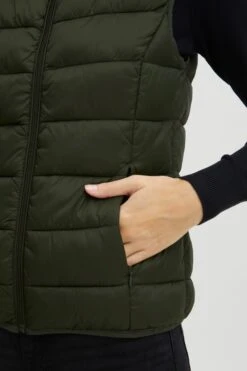 OXMO Westen Steppweste Bena Frauen Grün -OXMO Verkaufs-Shop 390c6b765fb00f5251f46b0b13085de1