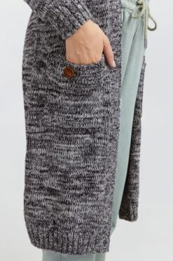 OXMO Strickjacken Strickjacke Philetta Frauen Schwarzmeliert -OXMO Verkaufs-Shop 3a4bae4836f6e0d2c96d59b1af91004c