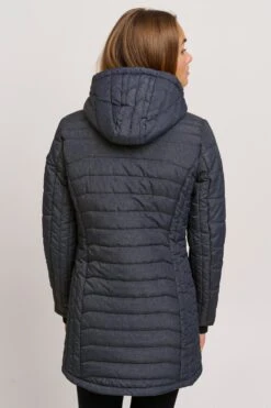 OXMO Winterjacken Steppmantel NELLY Frauen Indigo -OXMO Verkaufs-Shop 3cb08e7d73ead6994036e2abbabeeb57
