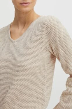 OXMO Pullover Strickpullover Hanna Frauen Beige 10 OXMO Pullover Strickpullover Hanna Frauen Beige -OXMO Verkaufs-Shop 3deed6c8f663faf94f9b0022b03da4ed