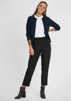 OXMO Strickjacken Strickjacke Kalotta Frauen Dunkelblau -OXMO Verkaufs-Shop 3e566b2f123f9bf7a06a8ec2fe8dd829