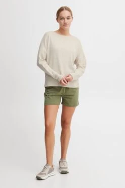 OXMO Pullover & Strick Pullover Oxsanne Frauen Grau -OXMO Verkaufs-Shop 3e668f6b67540e1b8387a6d34d7a96e3