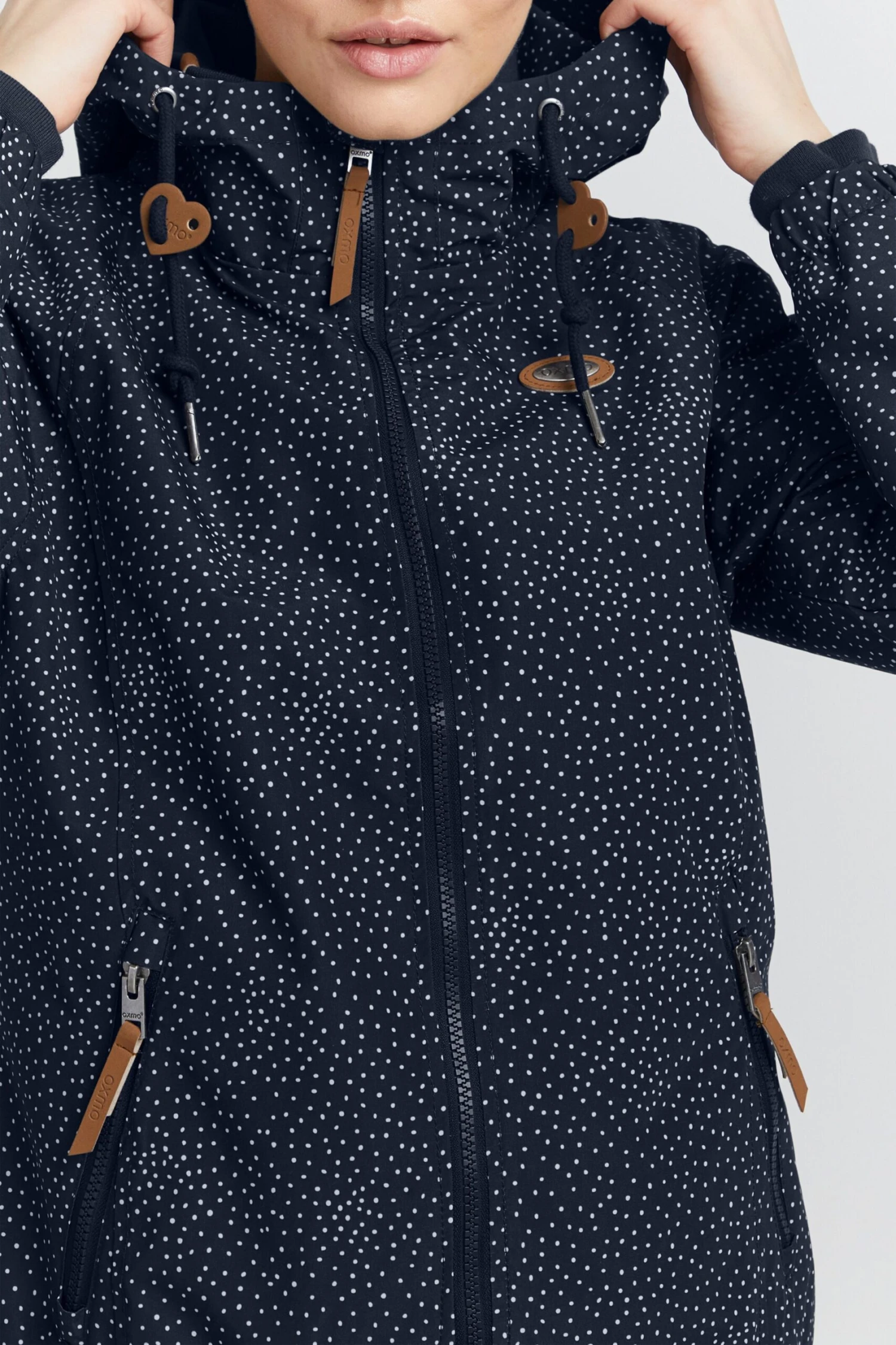 OXMO Übergangsjacken Jacke Tinna Frauen Dunkelblau 5 OXMO Übergangsjacken Jacke Tinna Frauen Dunkelblau – Bild 5