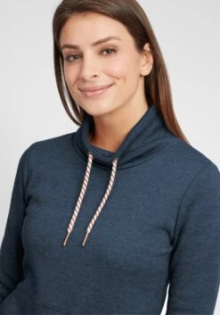 OXMO Feinstrickpullover Hoodie Vimpa Frauen Blau / Dunkelblau 10 OXMO Feinstrickpullover Hoodie Vimpa Frauen Blau / Dunkelblau -OXMO Verkaufs-Shop 42d2d2baa8ff36caf0531e15523cbd39