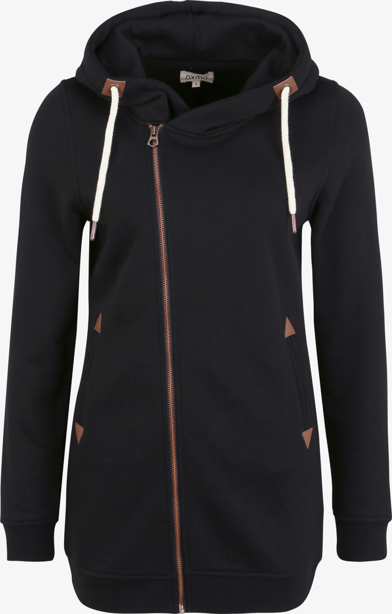 OXMO Sweatjacken Sweatjacke Vicky Frauen Schwarz 1 OXMO Sweatjacken Sweatjacke Vicky Frauen Schwarz