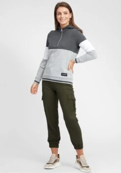 OXMO Hoodies Hoodie Omara Frauen Grau -OXMO Verkaufs-Shop 446bf4e390041714f21d03b707f5ae48