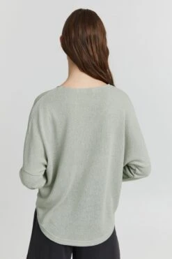 OXMO Basic Pullover Strickpullover Katla Frauen Blau 9 OXMO Basic Pullover Strickpullover Katla Frauen Blau -OXMO Verkaufs-Shop 4512ab96640968821dad4c0fa4945d19