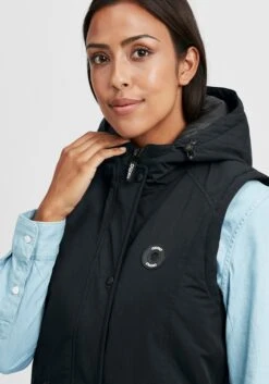 OXMO Westen Weste Tenja Frauen Schwarz 10 OXMO Westen Weste Tenja Frauen Schwarz -OXMO Verkaufs-Shop 45e179593c4937b631afa1b73661ead9