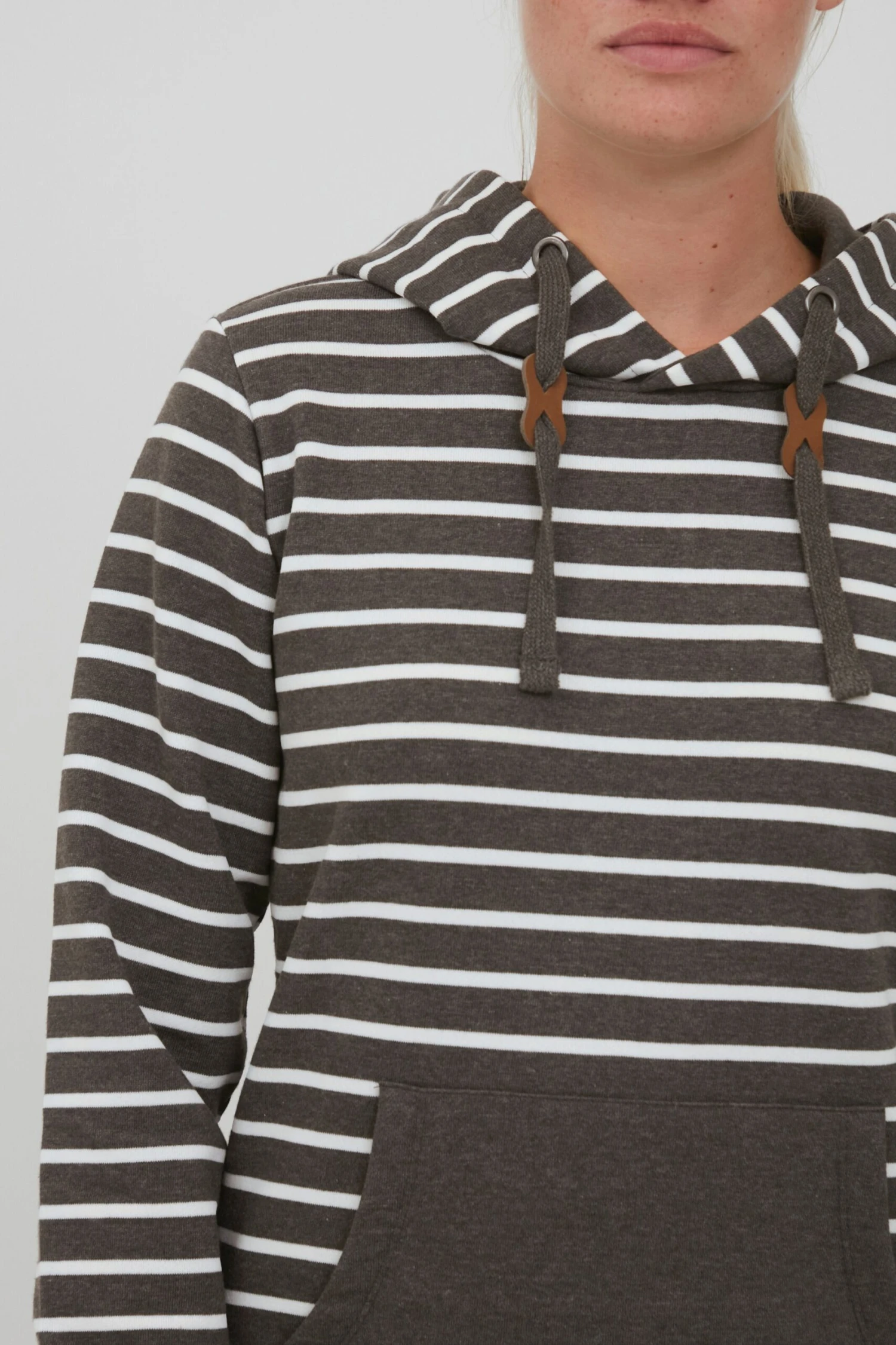 OXMO Kapuzenpullover Hoodie Carina Frauen Grau 5 OXMO Kapuzenpullover Hoodie Carina Frauen Grau – Bild 5