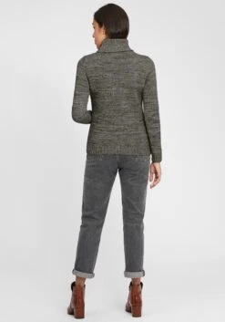 OXMO Pullover Rollkragenpullover Philipa Frauen Rauchgrau / Dunkelgrau -OXMO Verkaufs-Shop 49226e7c83e0751777e8fa5fbb19432e