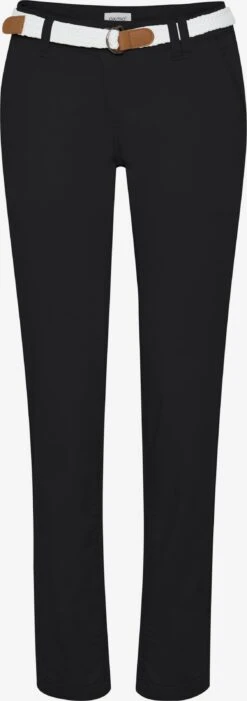 OXMO Chinos Slimfit Hose Chakira Frauen Schwarz