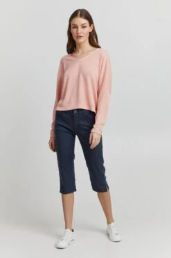 OXMO Shorts Slimfit Hose Pam Frauen Dunkelblau 8 OXMO Shorts Slimfit Hose Pam Frauen Dunkelblau -OXMO Verkaufs-Shop 49af243790a519f15ba162f66f472afa