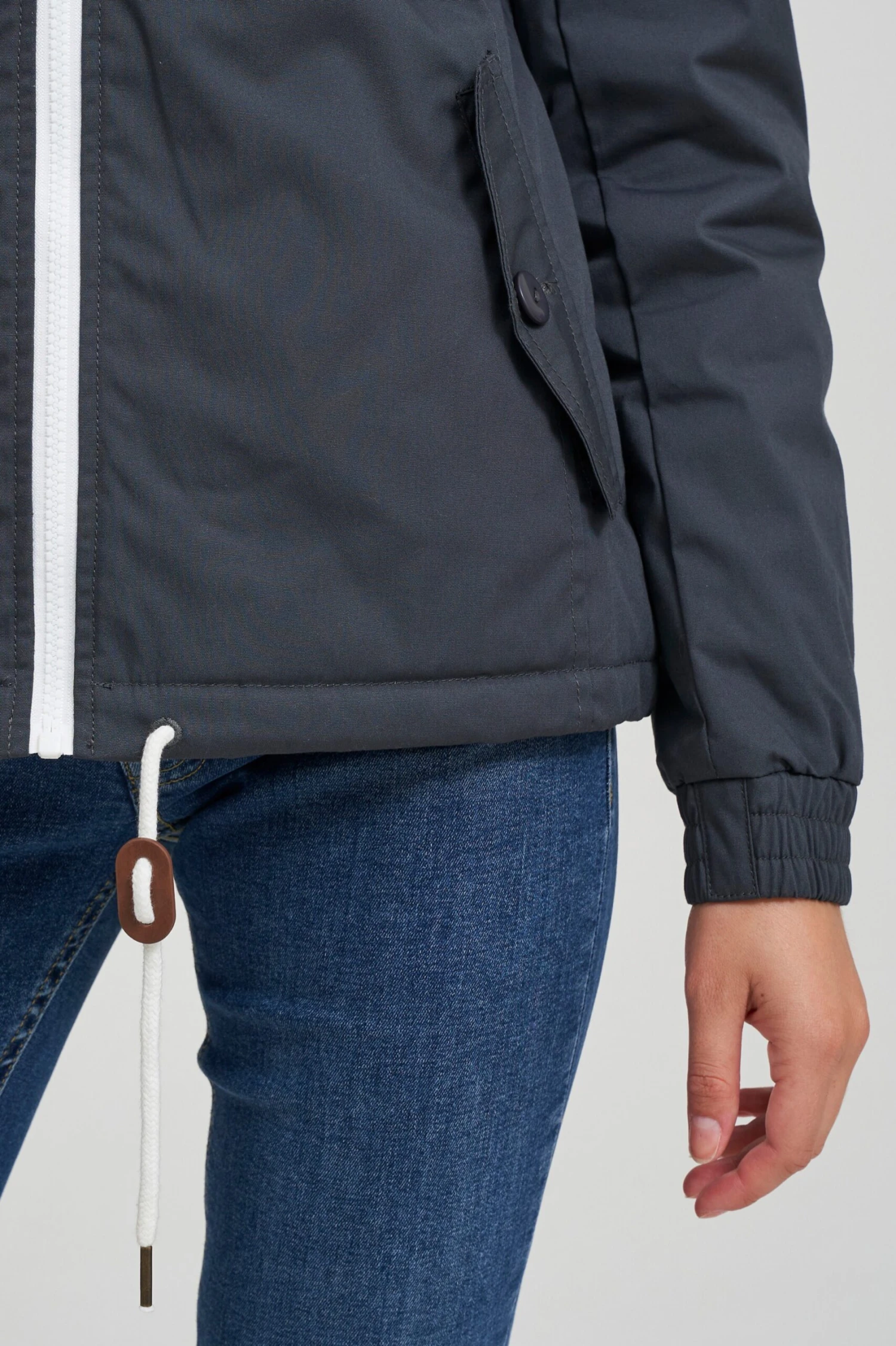 OXMO Übergangsjacken Jacke Tilda Frauen Dunkelgrau 6 OXMO Übergangsjacken Jacke Tilda Frauen Dunkelgrau – Bild 6