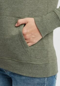OXMO Kapuzenpullover Hoodie Olive Frauen Grün -OXMO Verkaufs-Shop 4d15ceb3b3c7aba7c581b71024bb3cd3