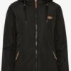 OXMO Winterjacken Winterjacke Tekla Frauen Schwarz