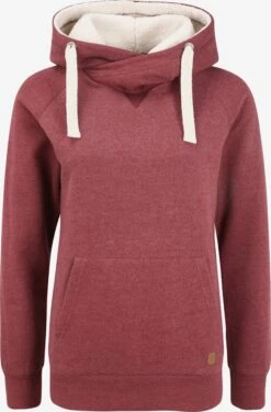 OXMO Hoodies Hoodie Julia Pile Frauen Rot / Bordeaux